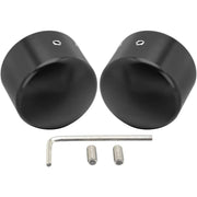 DURAFORCE Front Axle Caps Compatible for Harley Davidson Touring Softail Sportster 02-23