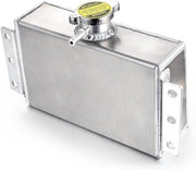 DURAFORCE CAR 1.6L POLISHED COOLANT OVERFLOW TANK EXPANSION RADIATOR RESERVOIR TANK SLIVER
