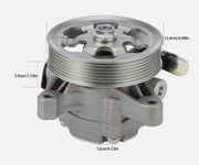 DURAFORCE Premium Power Steering Pump With Pulley for 2003-2005 Honda Accord L4 2.4L