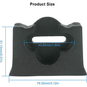 DURAFORCE Aluminum Tailgate Limiter Latch Stop Bumper for Jeep Wrangler JK JKU 2007-2018