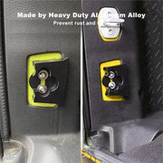 DURAFORCE Aluminum Tailgate Limiter Latch Stop Bumper for Jeep Wrangler JK JKU 2007-2018