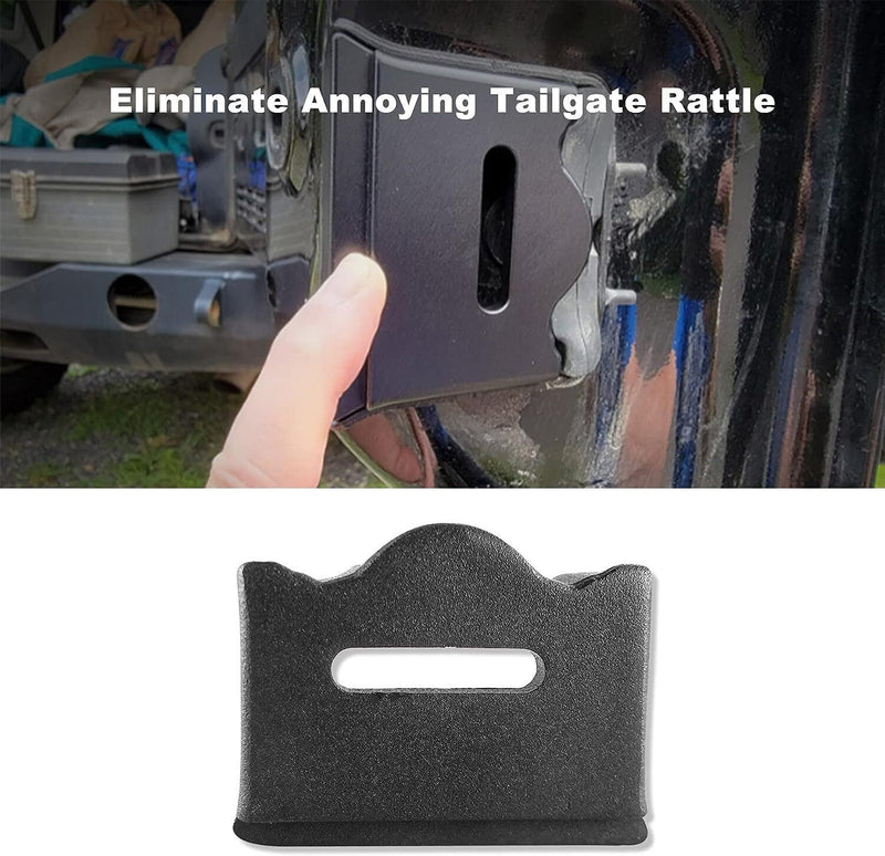 DURAFORCE Aluminum Tailgate Limiter Latch Stop Bumper for Jeep Wrangler JK JKU 2007-2018