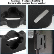 DURAFORCE Aluminum Tailgate Limiter Latch Stop Bumper for Jeep Wrangler JK JKU 2007-2018