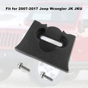 DURAFORCE Aluminum Tailgate Limiter Latch Stop Bumper for Jeep Wrangler JK JKU 2007-2018