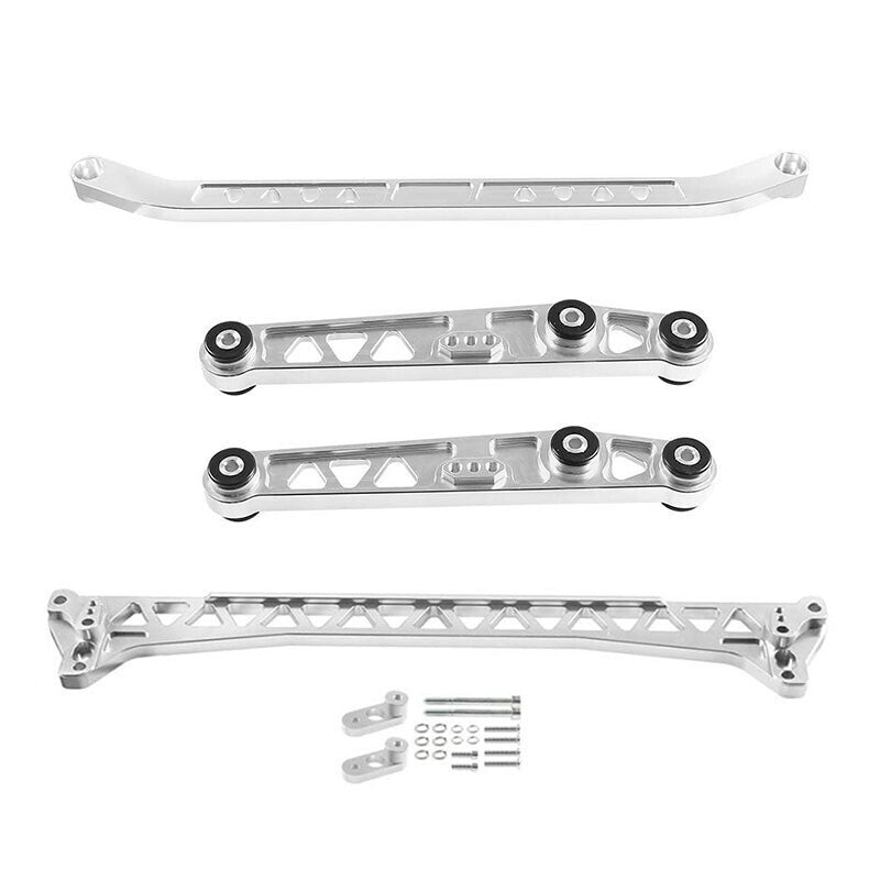 DURAFORCE Rear Lower Control Arm Subframe Brace Tie Bar for 92-95 Honda Civic EG 88-95