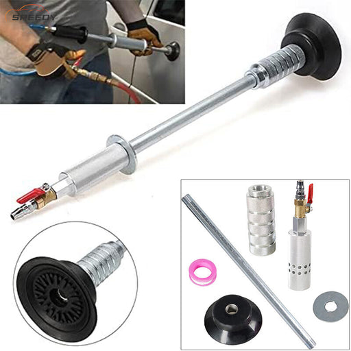 DURAFORCE Air Pneumatic Dent Puller Car Auto Body Repair Suction Cup Tools w/ Slide Hammer