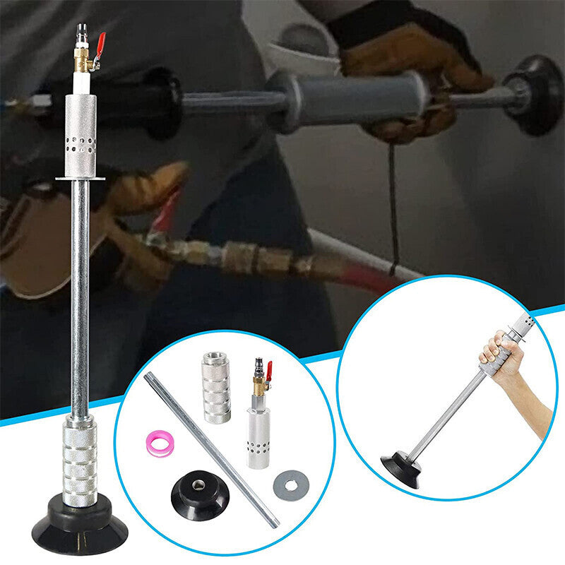 DURAFORCE Air Pneumatic Dent Puller Car Auto Body Repair Suction Cup Tools w/ Slide Hammer