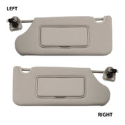 DURAFORCE For 2013-2018 Nissan Altima Sun Visor Driver Passenger Pair Set Beige