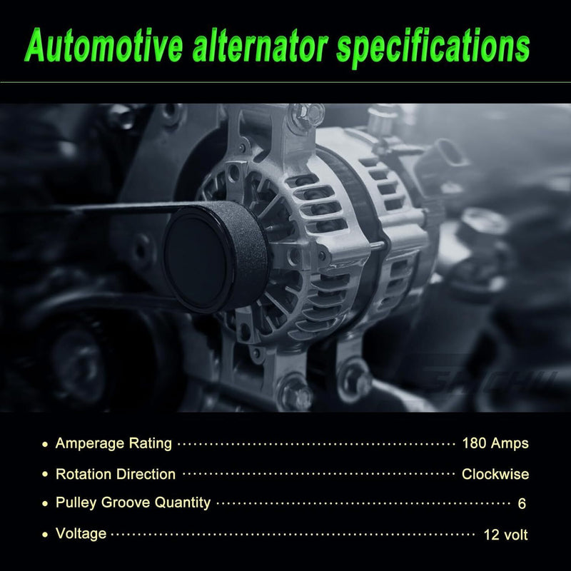 DURAFORCE Engine Alternator For 2006-2013 BMW 128i 328i xDrive 528i X3 X5 330xi 3.0L
