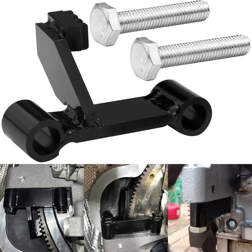 DURAFORCE Flywheel Holding Locking Tool w Bolts Fit For Chevrolet LS1 LS2 LS3 LS6 Black