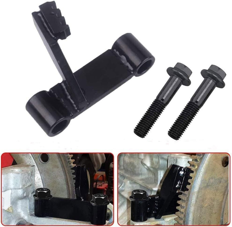 DURAFORCE Flywheel Holding Locking Tool w Bolts Fit For Chevrolet LS1 LS2 LS3 LS6 Black