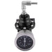 DURAFORCE Universal Adjustable Fuel Pressure Regulator + Gauge+ Fitting Kit Aluminum 0-160