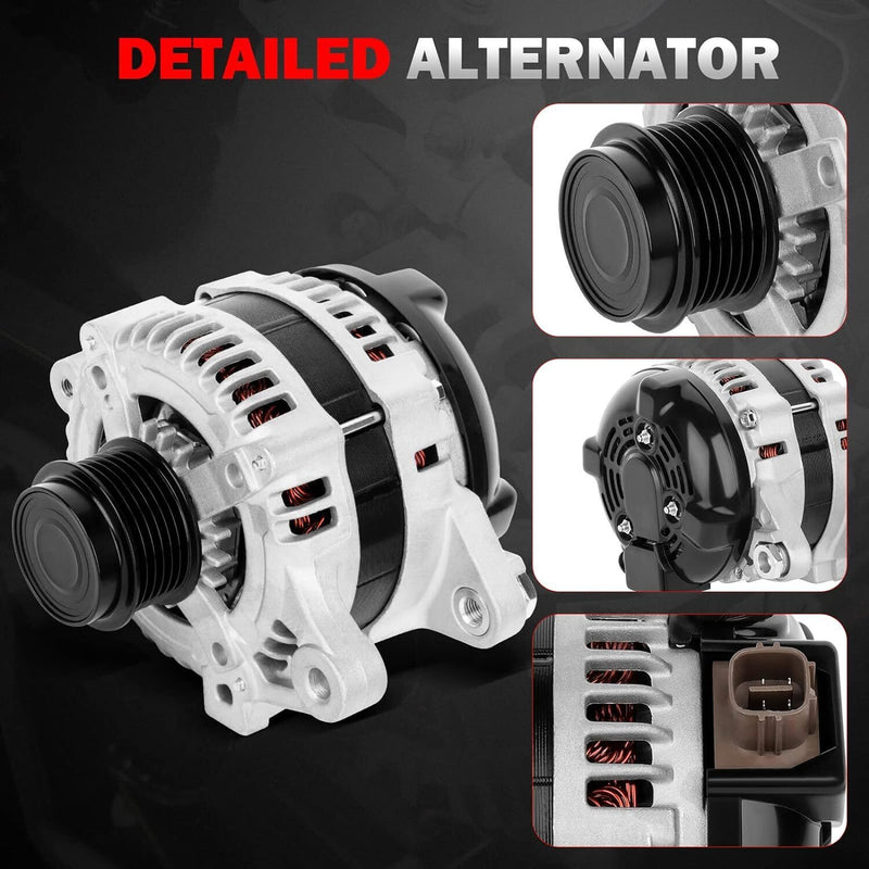 DURAFORCE Alternator For Toyota Corolla 2009-13 Toyota Matrix 1.8L 2009 2010 11385 11577