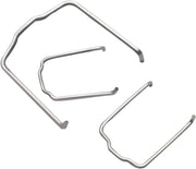 DURAFORCE For BMW Radiator Hose Retaining Spring Clip Clamp 0.87in 1.07in 1.83in U” shape