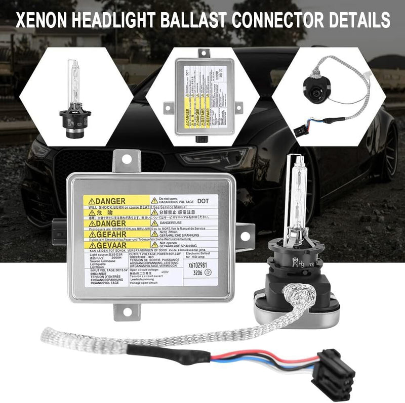 DURAFORCE 1 PAIR For 2004-2005 Acura TSX 2.4L HID Xenon Headlight Ballast + Igniter + Bulb