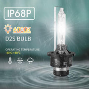 DURAFORCE 1 PAIR For 2004-2005 Acura TSX 2.4L HID Xenon Headlight Ballast + Igniter + Bulb