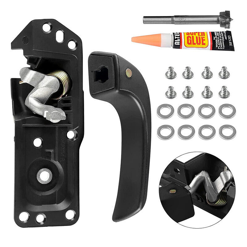 DURAFORCE Driver Interior Inside Door Handle Repair Kit For 2007-13 Chevy Sierra Silverado