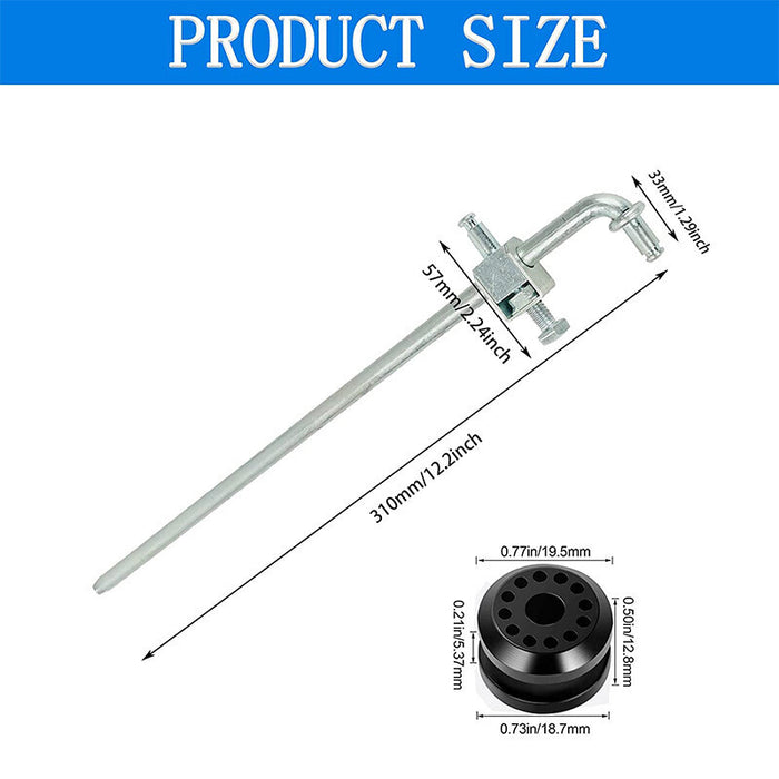 DURAFORCE For 02-05 Dodge Ram 4x4 Transfer Case Shifter Control Linkage w/Grommet Bushings