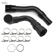 DURAFORCE Hot Cold Side Intercooler Pipe Fit for Ford 6.7L Powerstroke Diesel 11-16 Part