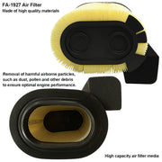 DURAFORCE For 17-19 Ford 6.7L Powerstroke Diesel FA1927 Engine Air Filter HC3Z-9601-A M