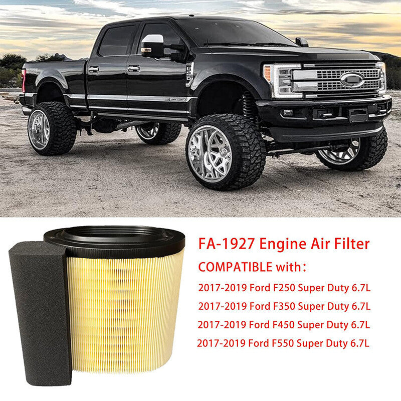 DURAFORCE For 17-19 Ford 6.7L Powerstroke Diesel FA1927 Engine Air Filter HC3Z-9601-A M