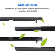 DURAFORCE NEW Window Weatherstrips Moulding Trim Seal Belt For Honda Civic Sedan 2006-2011