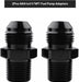 DURAFORCE 6AN 3/8" LS Swap EFI Fuel Line Fitting Set Complete Conversion Swivel Adapter