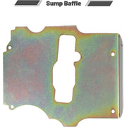 DURAFORCE Ls Oil Pan Kit Engine Low Profile for LS1 LS2 LS3 4.8L 5.3L 6.0L 6.2L Rear 302-2