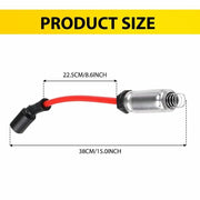 DURAFORCE 8Pack Round Ignition Coil Spark Plug Wire For GMC Chevy Silverado 1500 5.3L 6.2L