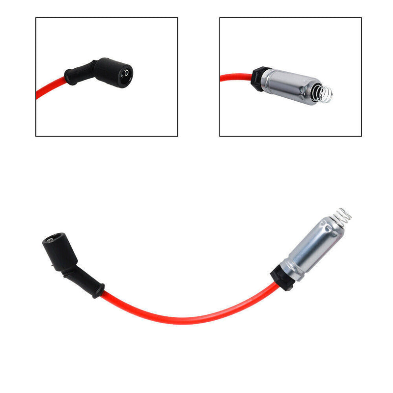 DURAFORCE 8Pack Round Ignition Coil Spark Plug Wire For GMC Chevy Silverado 1500 5.3L 6.2L