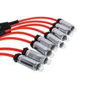 DURAFORCE 8Pack Round Ignition Coil Spark Plug Wire For GMC Chevy Silverado 1500 5.3L 6.2L