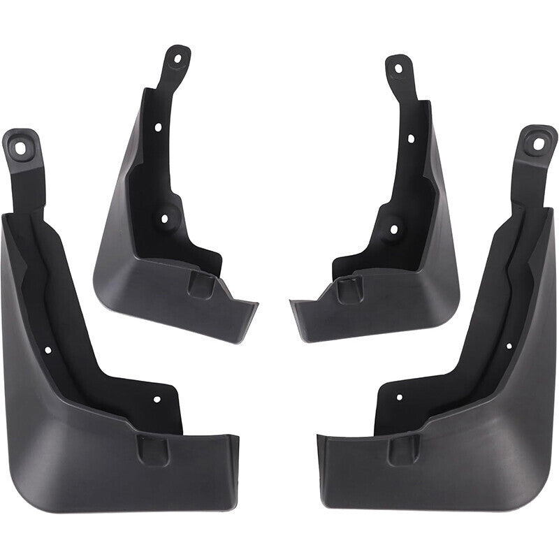 DURAFORCE For 2019-2022 Toyota RAV4 4Pcs Black Front & Rear Splash Mud Guards Flaps Fender