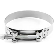 DURAFORCE 4PCS 3.5" STAINLESS STEEL T-BOLT TURBO SILICONE HOSE CLAMP INTERCOOLER 95-103MM