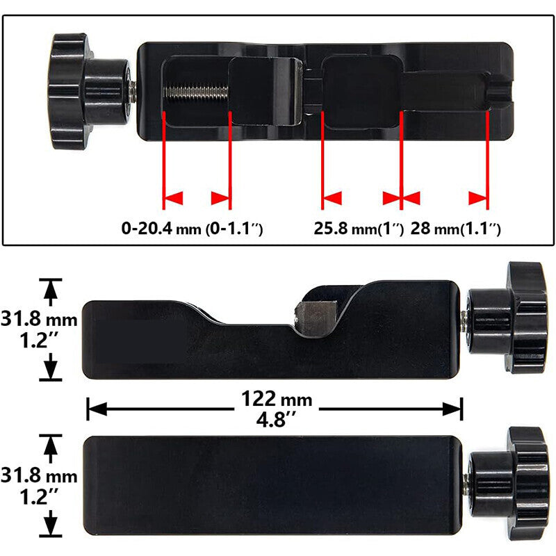 DURAFORCE Spark Plug Gapping Tool with 32 Blade Feeler Gauge its most 10mm 12mm 14mm 16mm