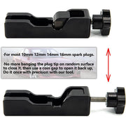 DURAFORCE Spark Plug Gapping Tool with 32 Blade Feeler Gauge its most 10mm 12mm 14mm 16mm