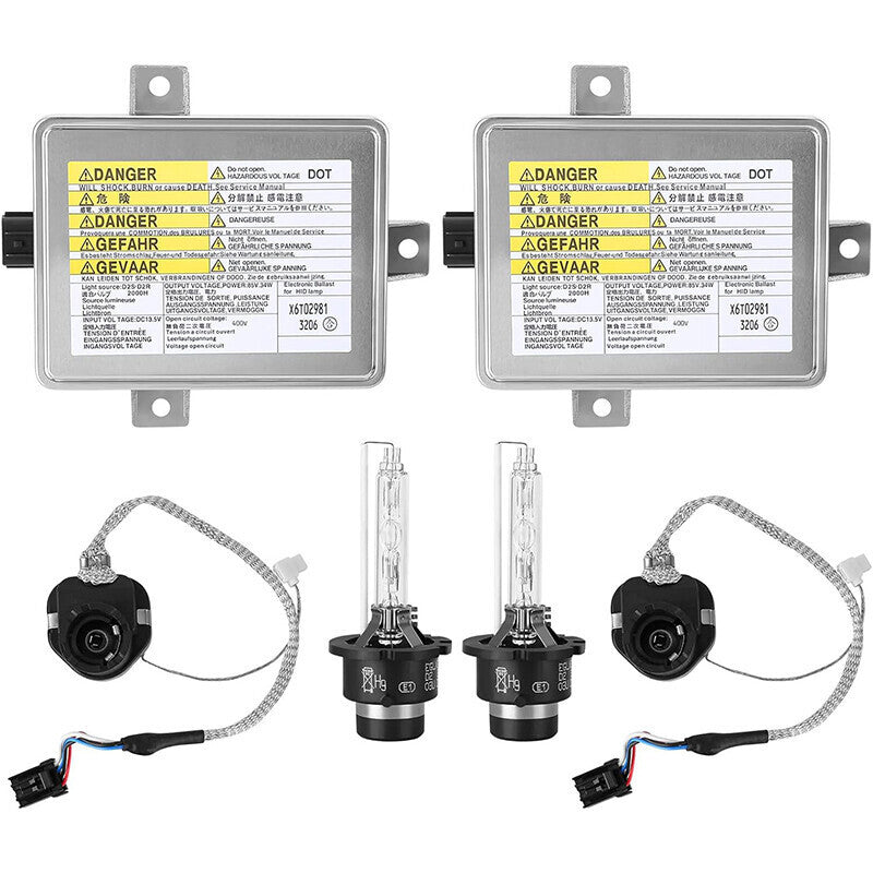 DURAFORCE For Acura TL TL-S TSX XENON HID HEADLIGHT BALLAST & IGNITER & BULB 2 Set