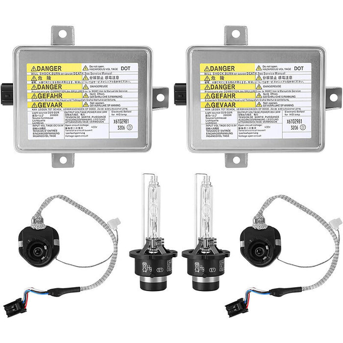 DURAFORCE 2 Set For Acura TL TL-S TSX XENON HID HEADLIGHT BALLAST & IGNITER & BULB