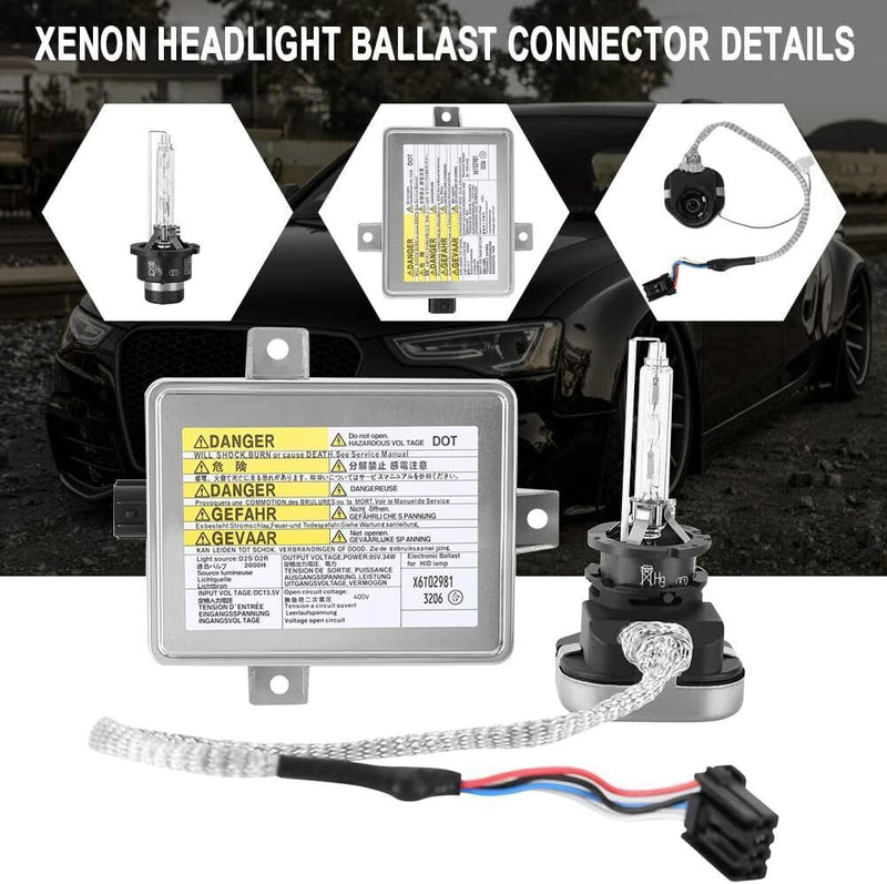 DURAFORCE For Acura TL TL-S TSX XENON HID HEADLIGHT BALLAST & IGNITER & BULB 2 Set