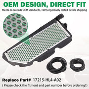 DURAFORCE Air Filter Replacement Parts For Honda Pioneer 1000 1000-5 16-21, #17215-HL4-A02