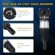 DURAFORCE Front Pair Air Suspension Struts For Audi A6 S7 A7 A8 D4 Bentley Mulsanne 10-18
