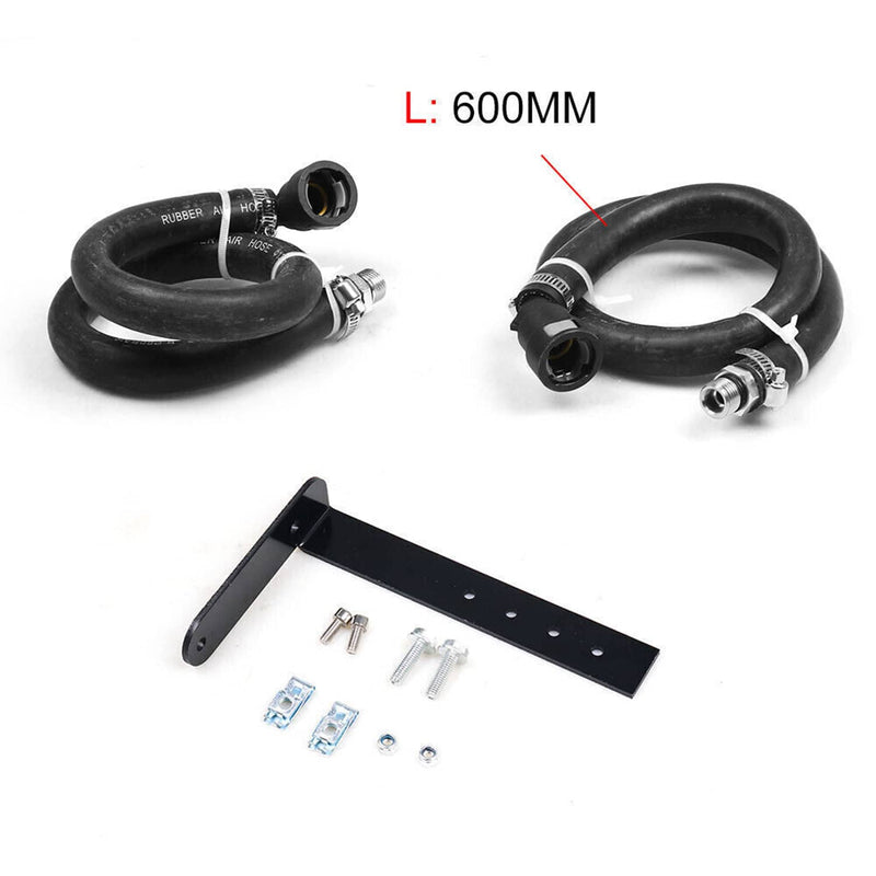 DURAFORCE Oil Catch Can Kit Aluminum for 11-21 Ford F150 5.0L Raptor 2.7L 3.5L Ecoboost BK