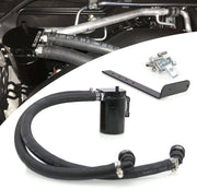 DURAFORCE Oil Catch Can Kit Aluminum for 11-21 Ford F150 5.0L Raptor 2.7L 3.5L Ecoboost BK