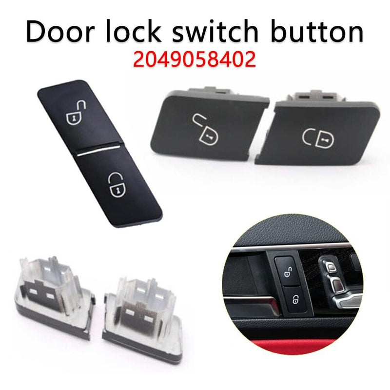 DURAFORCE Door Lock Switch Button Driver SIDE For 08-13 Mercedes-Benz C350 C300 C63 AMG