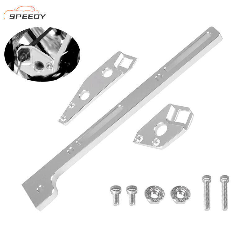 DURAFORCE LS1 Throttle Cable Bracket Sliver Fit For Engine LS1 Sheet Metal Intake Manifold