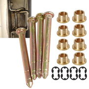 DURAFORCE Door Hinge Pins Pin Bushing Kit For Ford Bronco F150 F250 F350 2-Door F Series