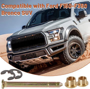 DURAFORCE Door Hinge Pins Pin Bushing Kit For Ford Bronco F150 F250 F350 2-Door F Series