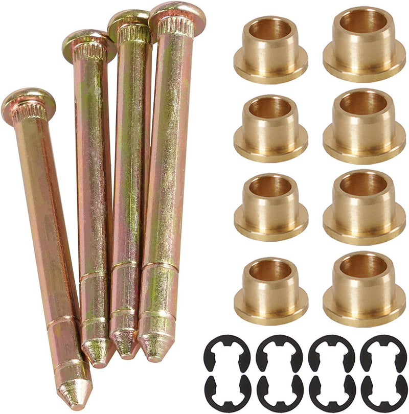 DURAFORCE Door Hinge Pins Pin Bushing Kit For Ford Bronco F150 F250 F350 2-Door F Series