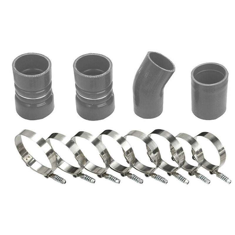 DURAFORCE Turbo Intercooler Boots Clamps Kit For Ford 6.0L Powerstroke Diesel 2003-2007 US