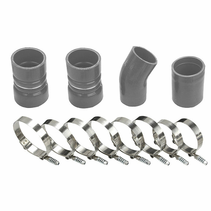 DURAFORCE Turbo Intercooler Boots Clamps Kit For Ford 6.0L Powerstroke Diesel 2003-2007 US