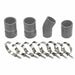 DURAFORCE Turbo Intercooler Boots Clamps Kit For Ford 6.0L Powerstroke Diesel 2003-2007 US